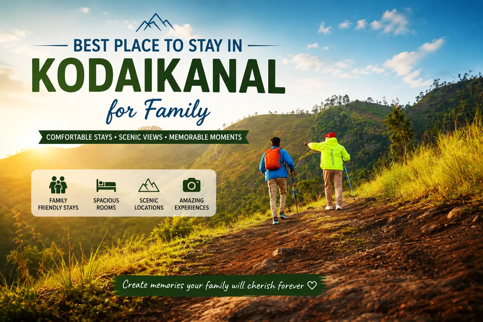 Best Place to Stay in Kodaikanal for Family