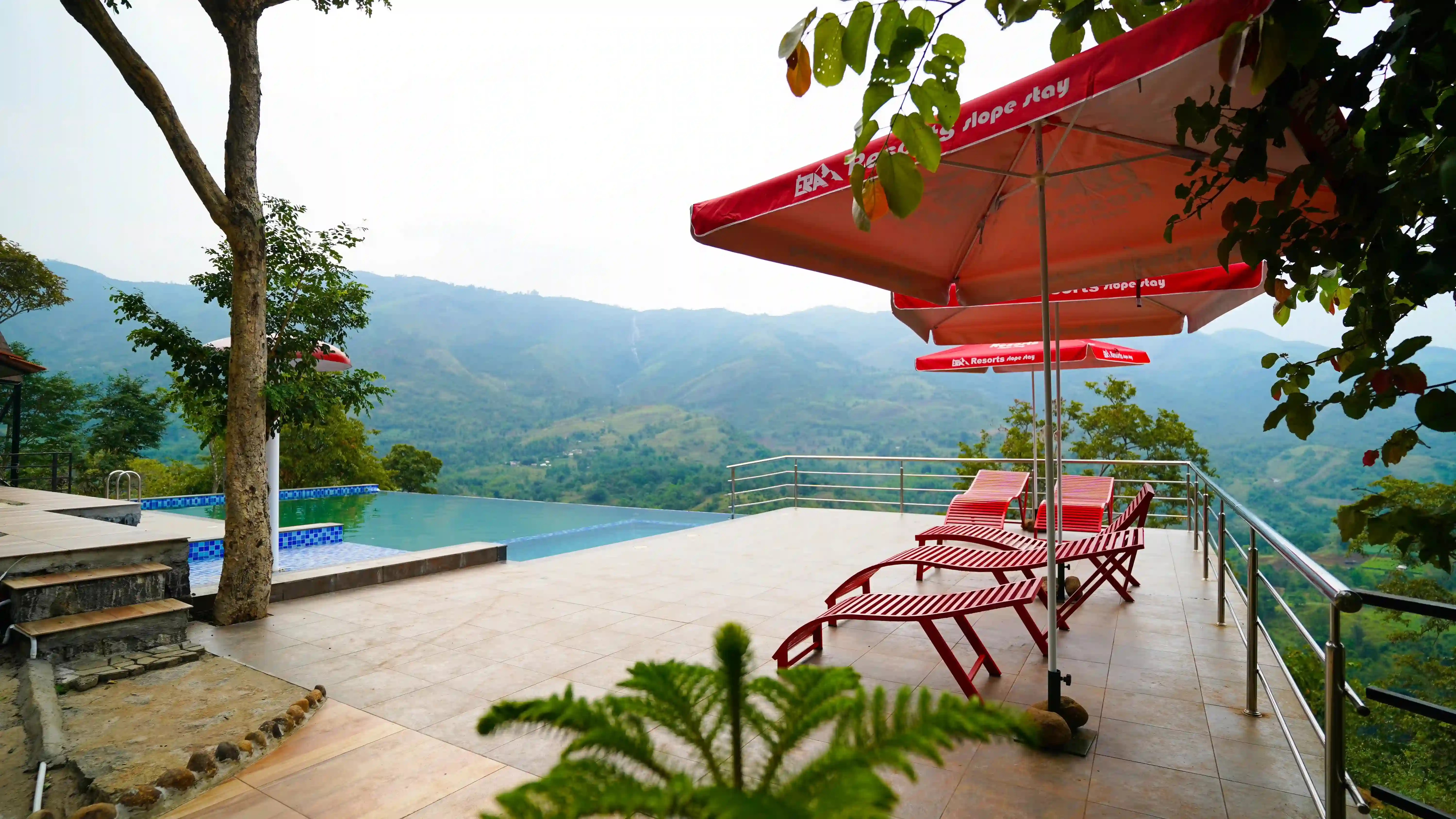 Infinity Pool at Era Resorts Kodaikanal