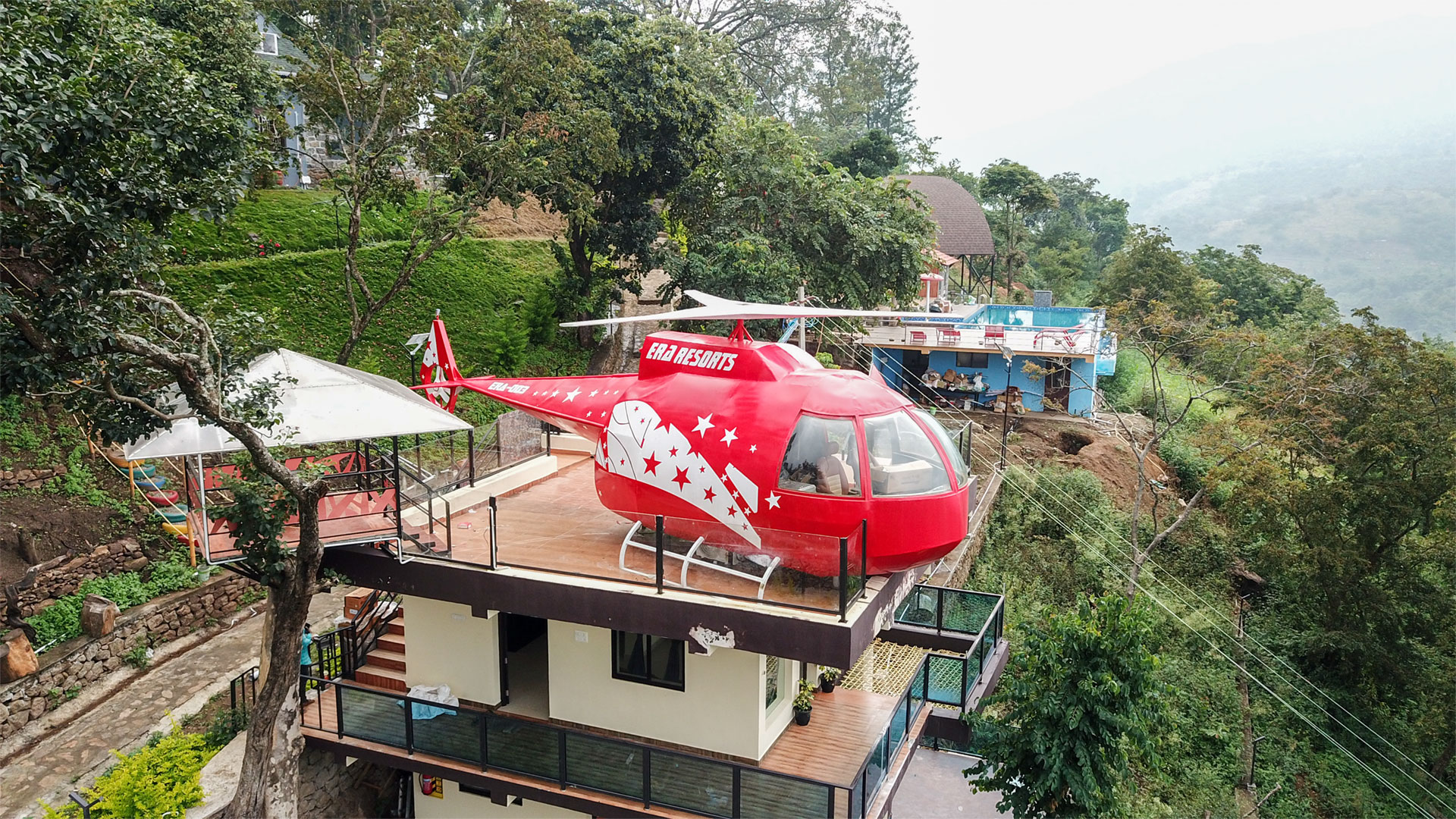 ERA Resort aerial shot